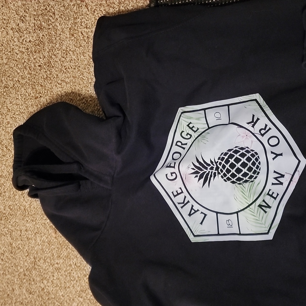 Lake george tee shirt& pull over  2 for price of one